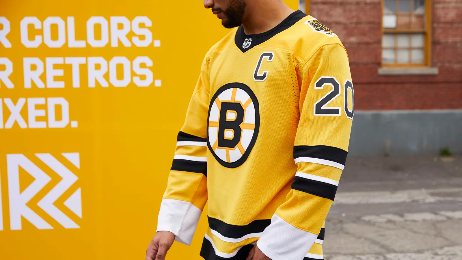 boston bruins uniforms through the years