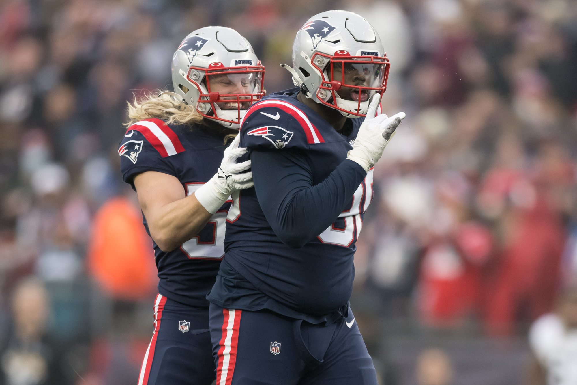 Patriots DT Christian Barmore may be the best rookie pass rusher