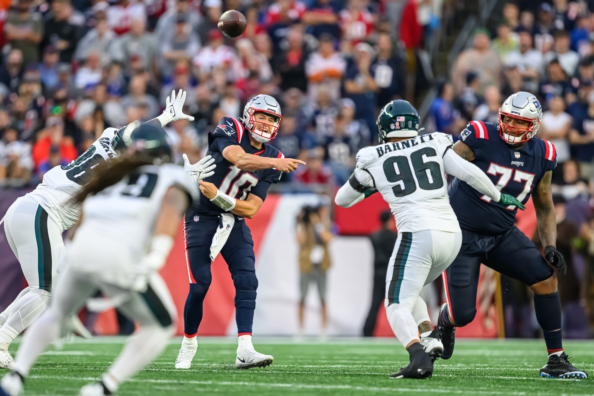 One thing we learned from Patriots' loss to Eagles: Mac Jones is