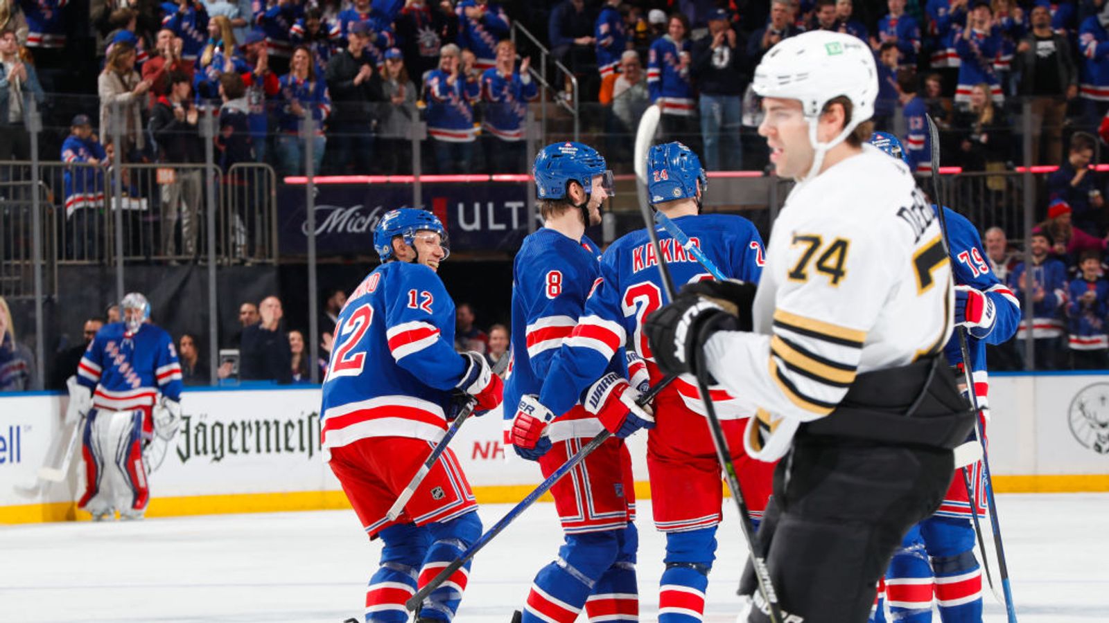 NHL Scores: Taylor Hall scores first for Bruins, Igor Shesterkin a