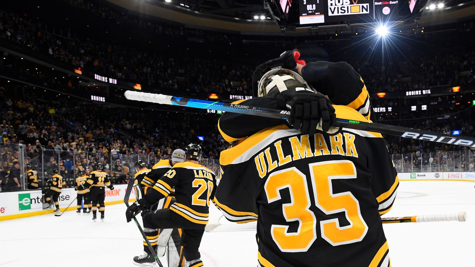 BSJ Game Report: Bruins 3, Rangers 1 - Pastrnak, Ullmark Shine In Win ...