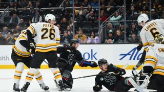 Haggerty: Bruins' back end feeling Lindholm absence  taken at BSJ Headquarters (Bruins). Photo by Steven Bisig-Imagn Images