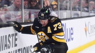 Haggerty: McAvoy stepping up as tough leader Bruins need  taken at TD Garden (Bruins). Photo by Bob DeChiara-Imagn Images