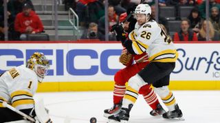 Haggerty: Injuries taking toll on Beleaguered B's defense  taken at BSJ Headquarters (Bruins). Photo by Rick Osentoski-Imagn Images