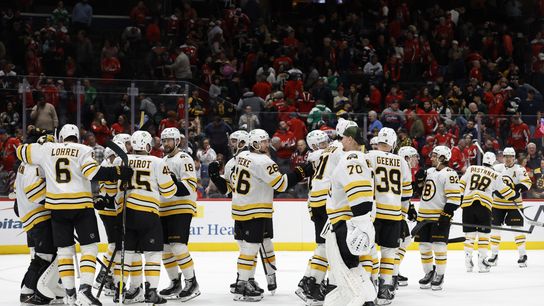 NHL Notes: Bruins finding their road game just in time  taken at TD Garden (Bruins). Photo by Geoff Burke-Imagn Images