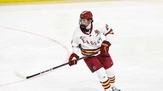 BSJ Live Q&A: Haggerty on Bruins Development Camp, Peterka Trade - 11 a.m. Thursday 07.02.26 taken at BSJ Headquarters (Live Q&A). Photo by Imagn Images