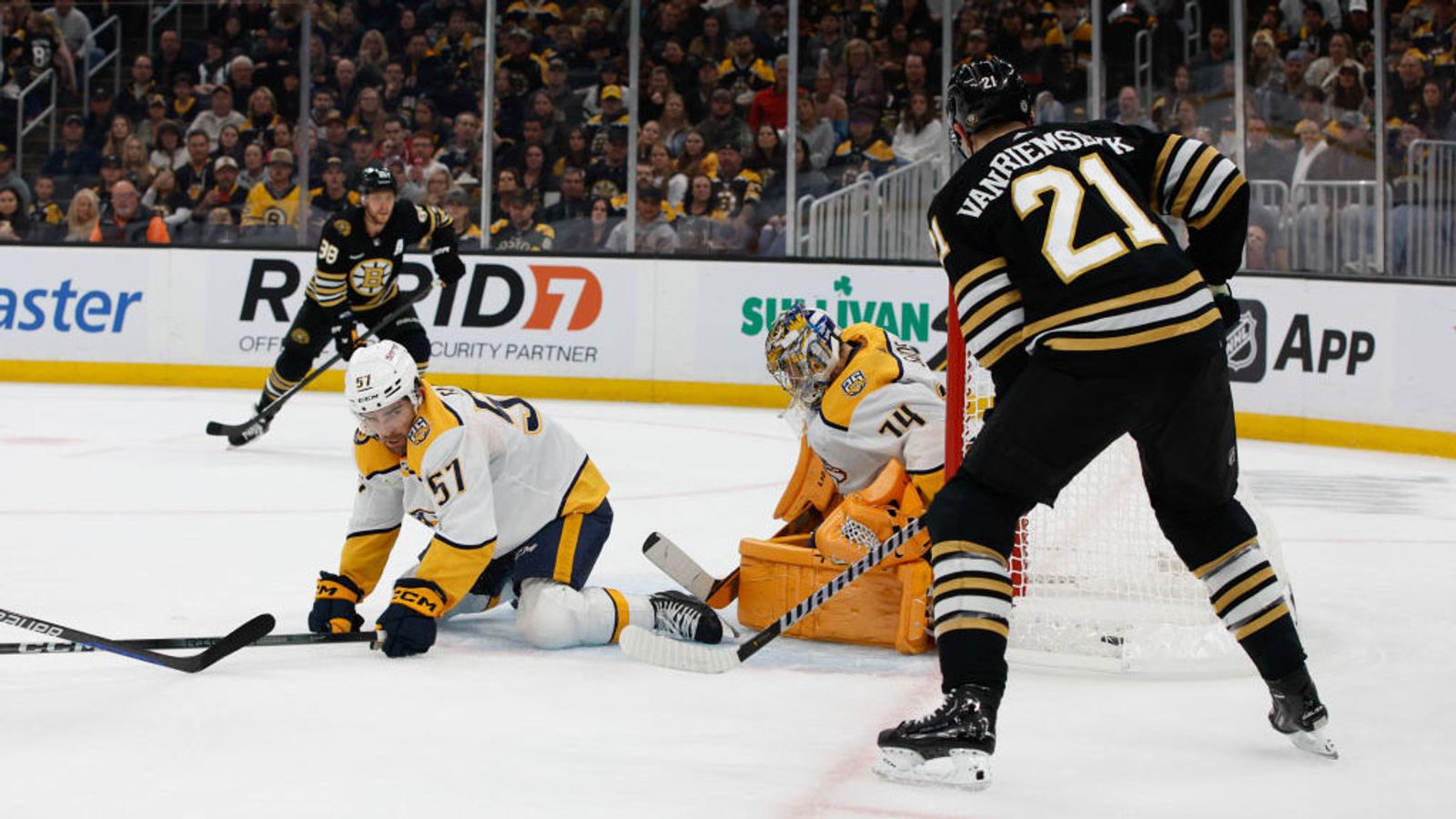 BSJ Live Coverage: Bruins Vs. Predators, 7 P.m. - Swayman Starts As B's ...