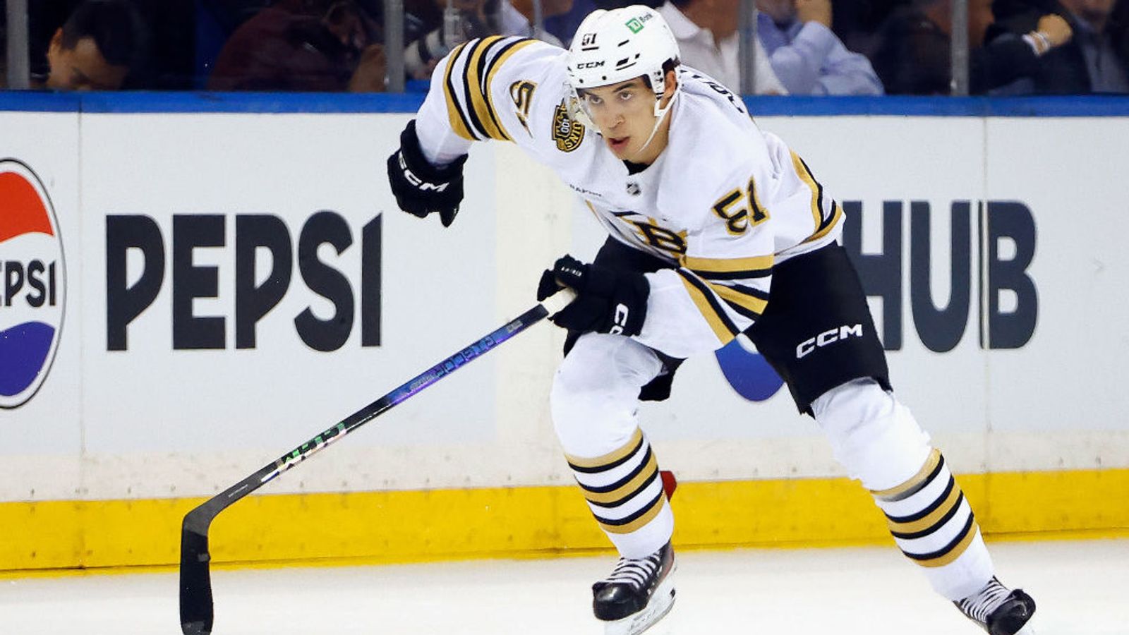 Bruins notebook: Brandon Carlo working way back from concussion