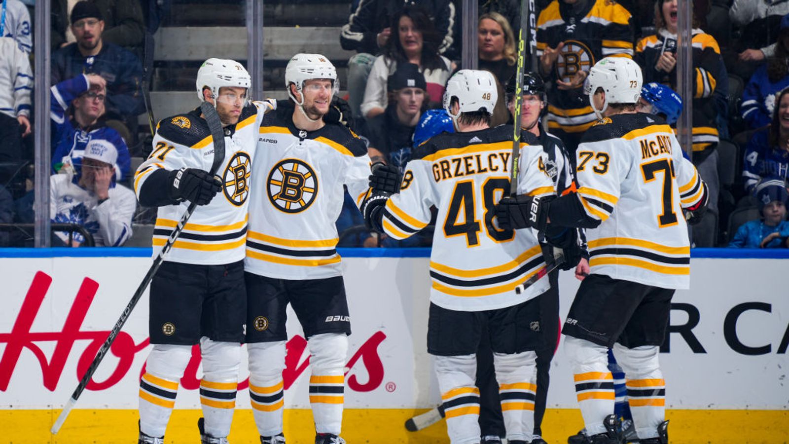 FINAL: Bruins 4, Maple Leafs 1 - Bruins get much needed win behind ...