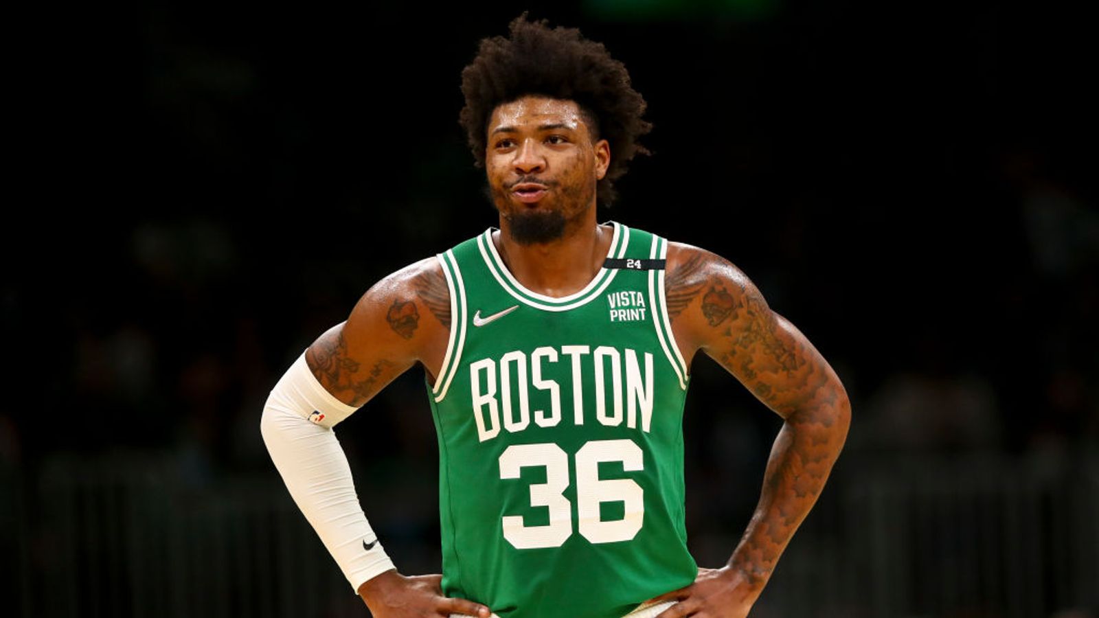 Marcus Smart still has glass in his hand from 2018, and other Celtics notes