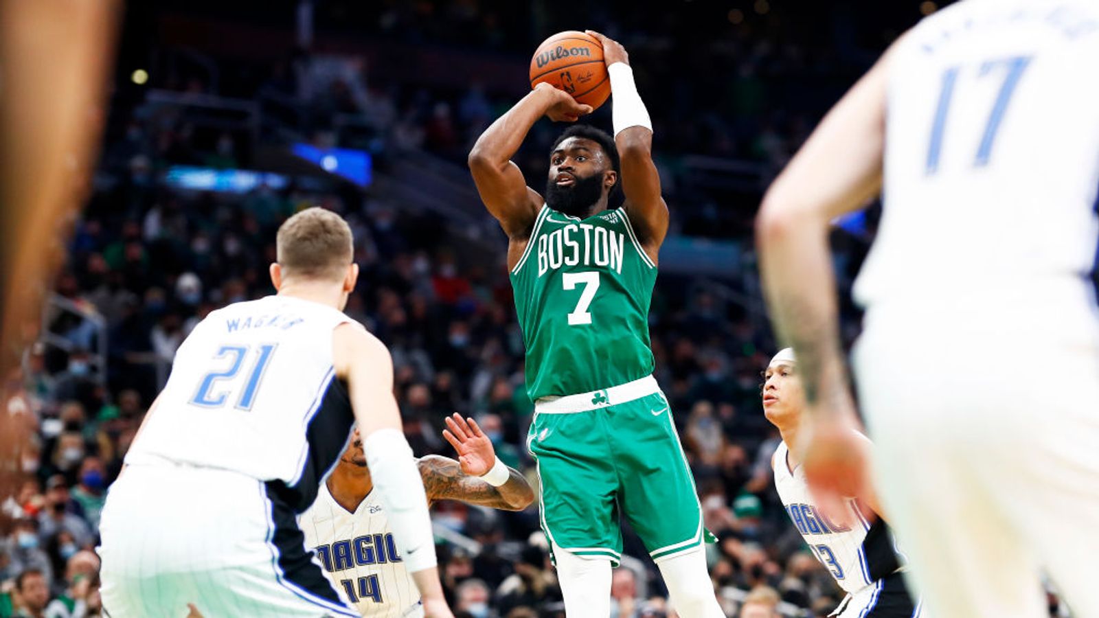 Jaylen Brown Joins Prestigious Group In Celtics History With 50
