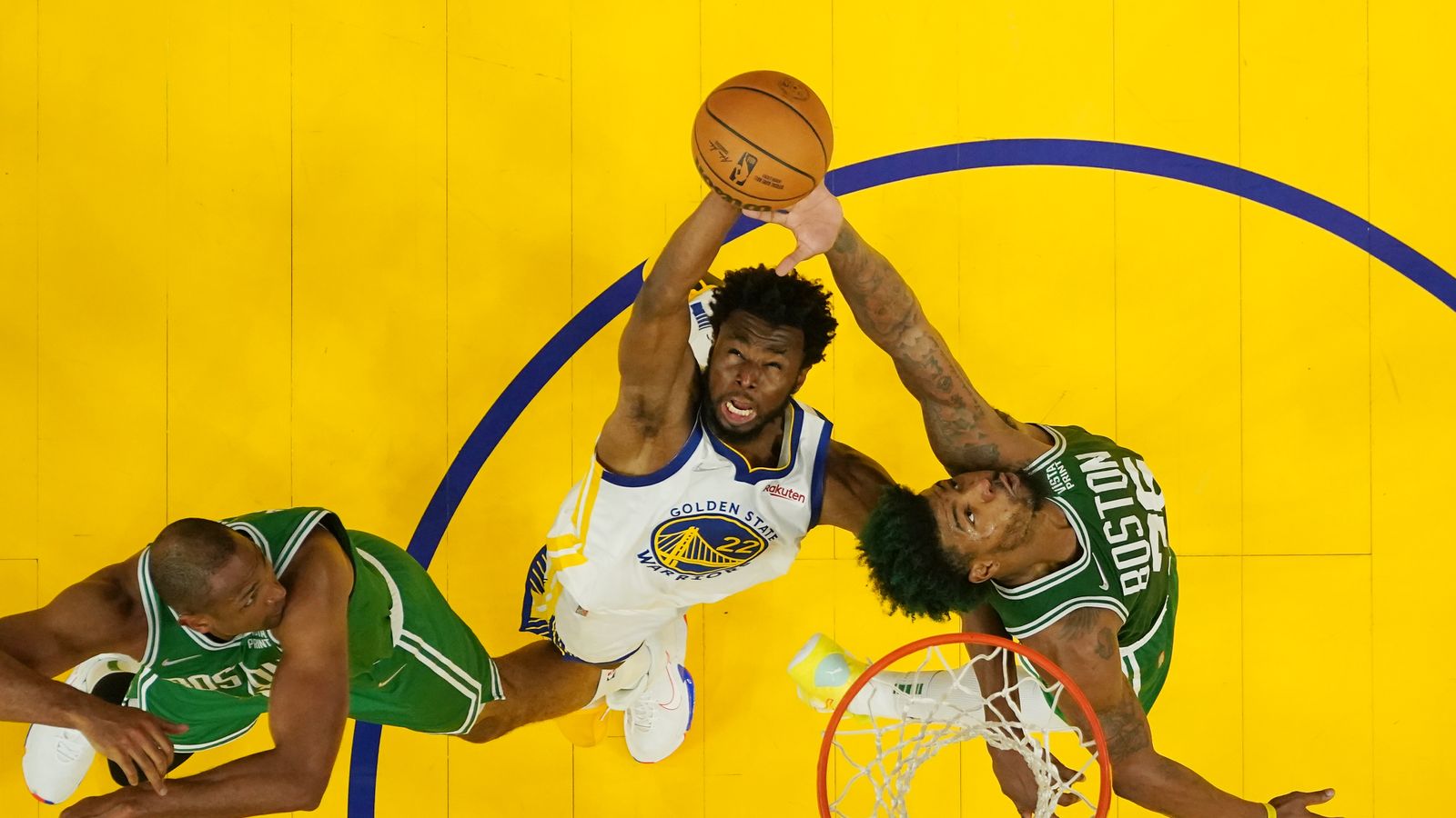 Warriors level NBA finals as Poole's halfcourt buzzer-beater