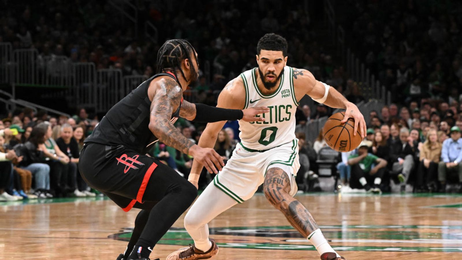 BSJ Game Report: Celtics 145, Rockets 113 - Boston buries Houston under a  3-point barrage to stay perfect at home