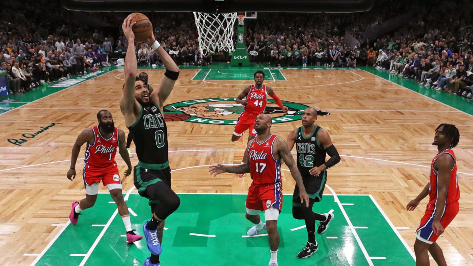 Picks 'n Pops: Jayson Tatum already dunking on teams, petty James Harden,  and a corny goodbye