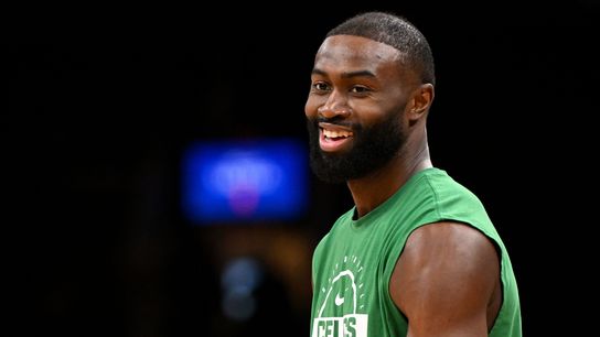 Jaylen Brown's jersey retirement was a perfect reflection of everything he's become taken at State Farm Arena (Celtics)