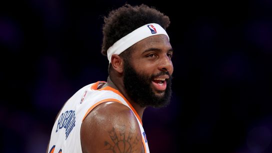 Celtics sign Mitchell Robinson and Mike Conley Jr. in free agency taken at BSJ Headquarters (Celtics). Photo by © Brad Penner