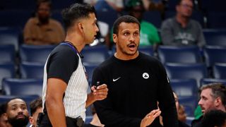 Karalis: Another Celtics shot at the refs, despite it's merit, is just about enough of a no-win trend taken at BSJ Headquarters (Celtics). Photo by (Petre Thomas-Imagn Images)