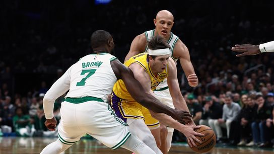 Final: Celtics 126, Lakers 105 - C's pounce early, cruise to blowout win taken at TD Garden. Photo by (Winslow Townson-Imagn Images)