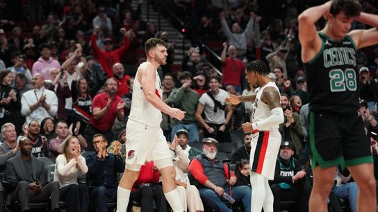 BSJ Game Report: Trail Blazers 114, Celtics 108 - Late mistakes, missed shots, cost C's taken at BSJ Headquarters. Photo by (Soobum Im-Imagn Images)