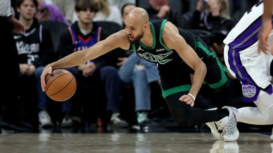 BSJ Game Report: Celtics 120, Kings 106 - White, Brown help C's pull away from Sacramento taken at BSJ Headquarters (Celtics). Photo by (Dennis Lee-Imagn Images)