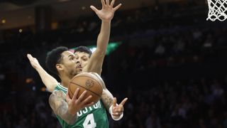 BSJ Game Report: Celtics 119, Heat 114 - Simons' historic heater leads big comeback taken at BSJ Headquarters (Celtics). Photo by (Rhona Wise-Imagn Images)