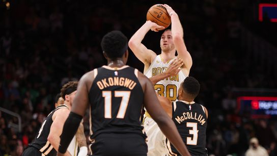 Celtics shooting clinic vs. Hawks was secretly a story of defensive differences taken at State Farm Arena (Celtics)