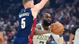 BSJ Game Report: Celtics 109, Cavaliers 98 - Boston holds off Cleveland's run taken at BSJ Headquarters (Celtics). Photo by © Ken Blaze