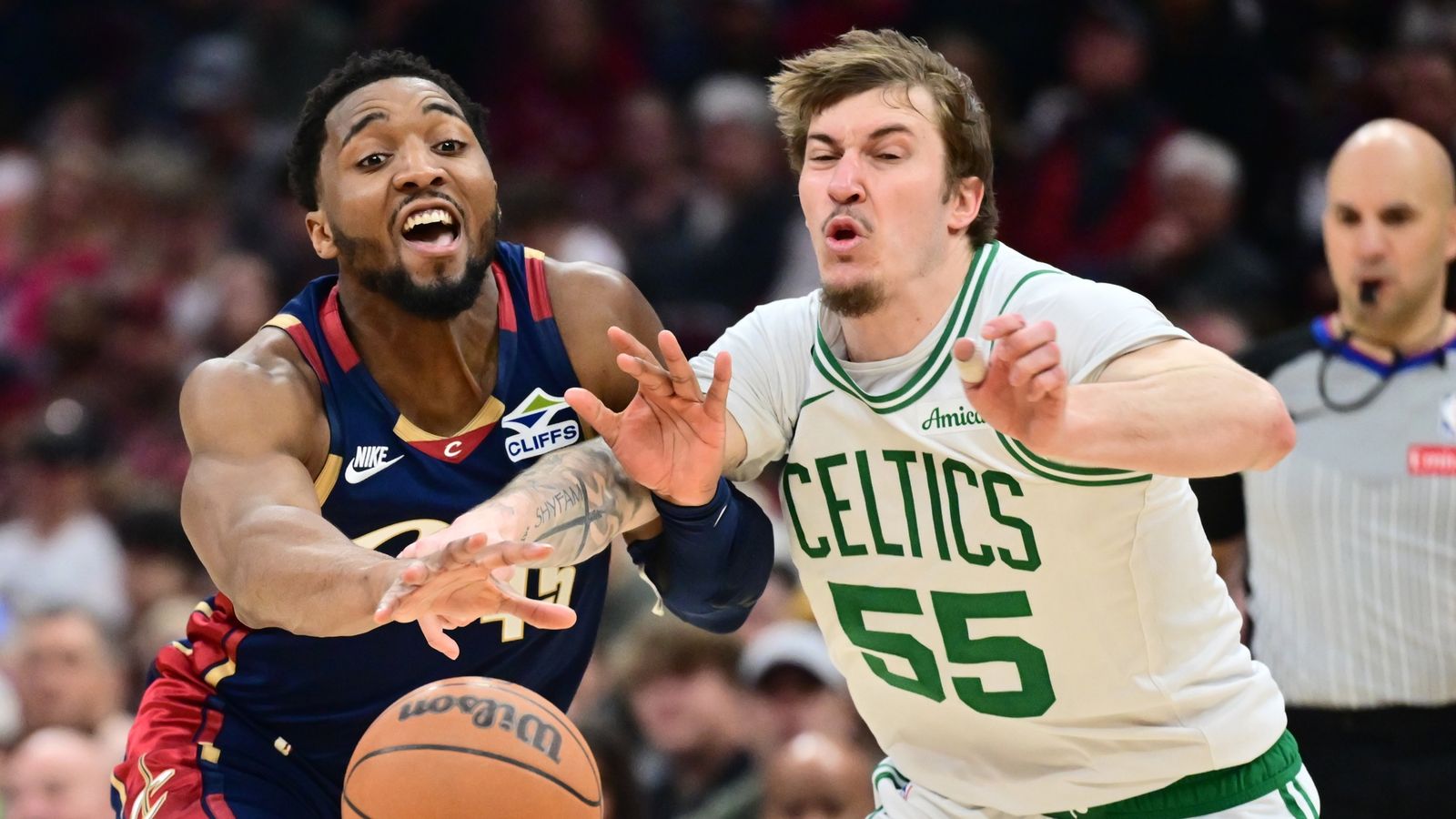BSJ Live Coverage: Celtics 124, Cavaliers 113 - First win of the (pre) season taken at Rocket Arena (Celtics). Photo by © Ken Blaze
