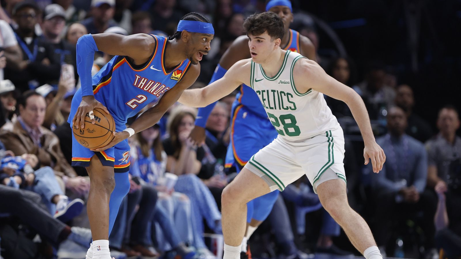 BSJ Live Coverage: Celtics vs. Thunder 7:30 p.m. - The biggest test of the season taken at TD Garden (Celtics). Photo by © Alonzo Adams