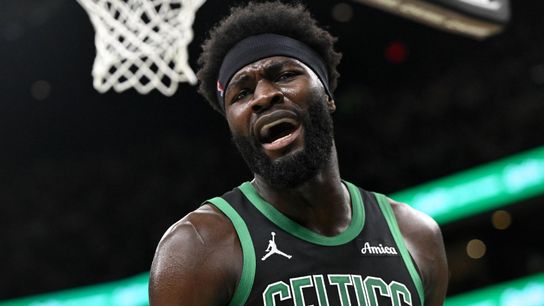 Simone's Six: Neemias Queta's big night, a Jayson Tatum update, and layup prevention in Celtics-Wizards taken at TD Garden (Top story). Photo by © Brian Fluharty