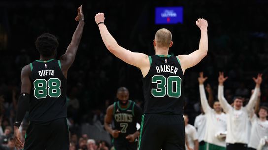 Simone: Celtics take shooting practice against skeleton Pelicans taken at TD Garden (Celtics)