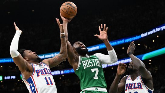BSJ Live Coverage: 76ers 111, Celtics 97 - Boston endures brutal Game 2 taken at TD Garden (Celtics). Photo by © Brian Fluharty