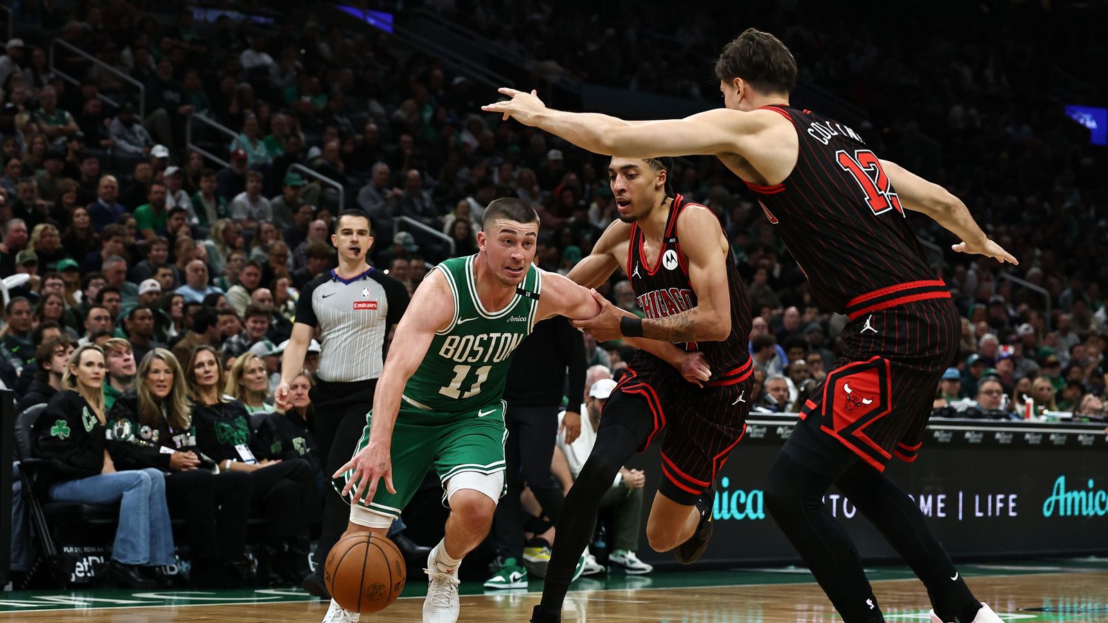 FINAL: Celtics 125, Bulls 111 - A win is a win taken at TD Garden (Celtics). Photo by © Winslow Townson