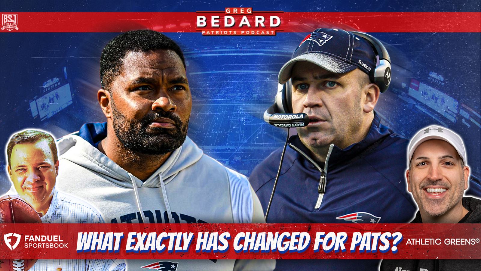 FDsportsbook & @AthleticGreens Podcast: Bedard Patriots Pod - What