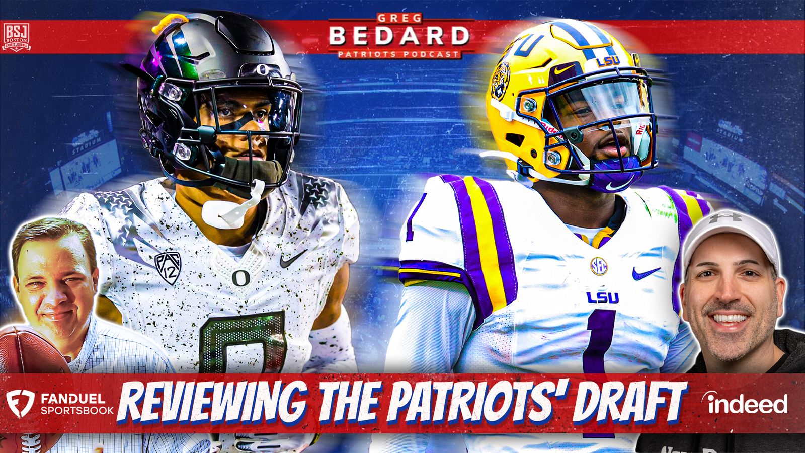 FDsportsbook Podcast & Video: Bedard Patriots Pod - Reviewing the