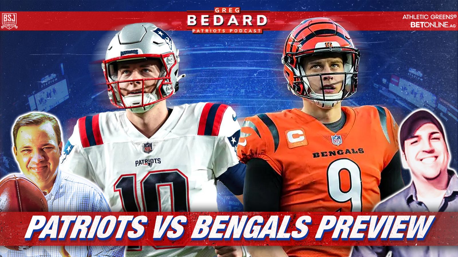 athleticgreens Podcast & Video: Bedard Patriots Pod - On Mac