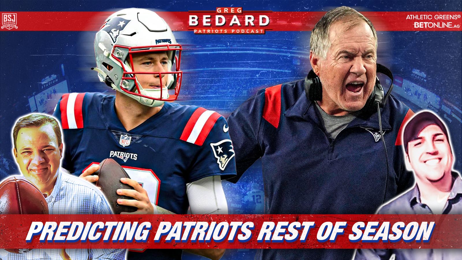 athleticgreens Podcast & Video: Bedard Patriots Pod - Predicting