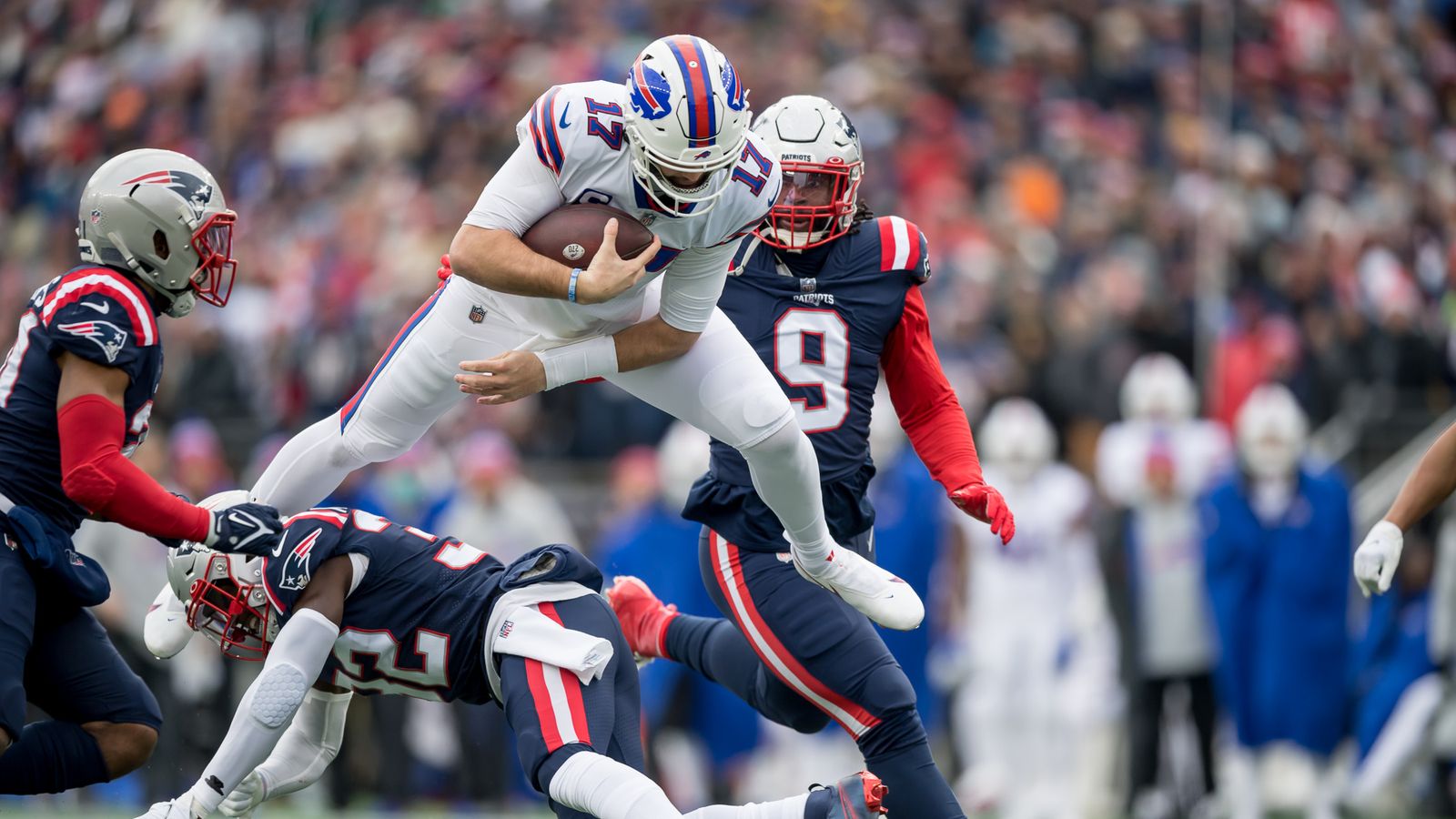 Ticket prices for Saturday's Patriots-Bills game are surprisingly