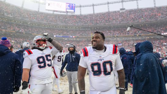 Bedard: With Maye's magic limited again, Patriots advance to Super Bowl on trenches and defensive plays taken at Empower Field at Mile High. Photo by (Adam Richins for BSJ)