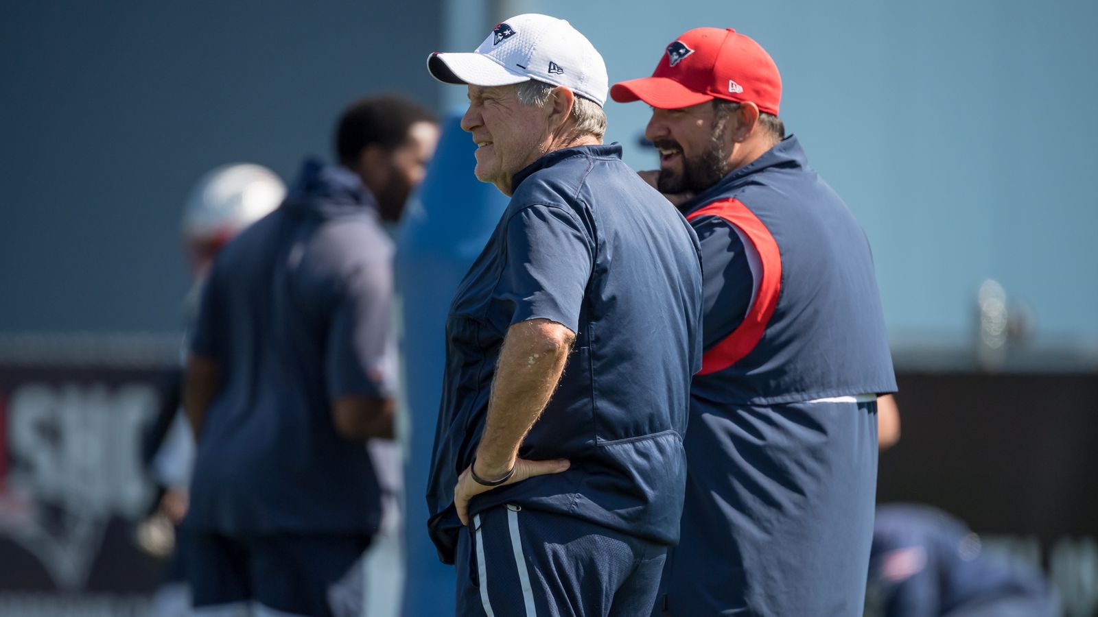 Steve Belichick, Bill Belichick making up for lost time on New England  Patriots sideline 