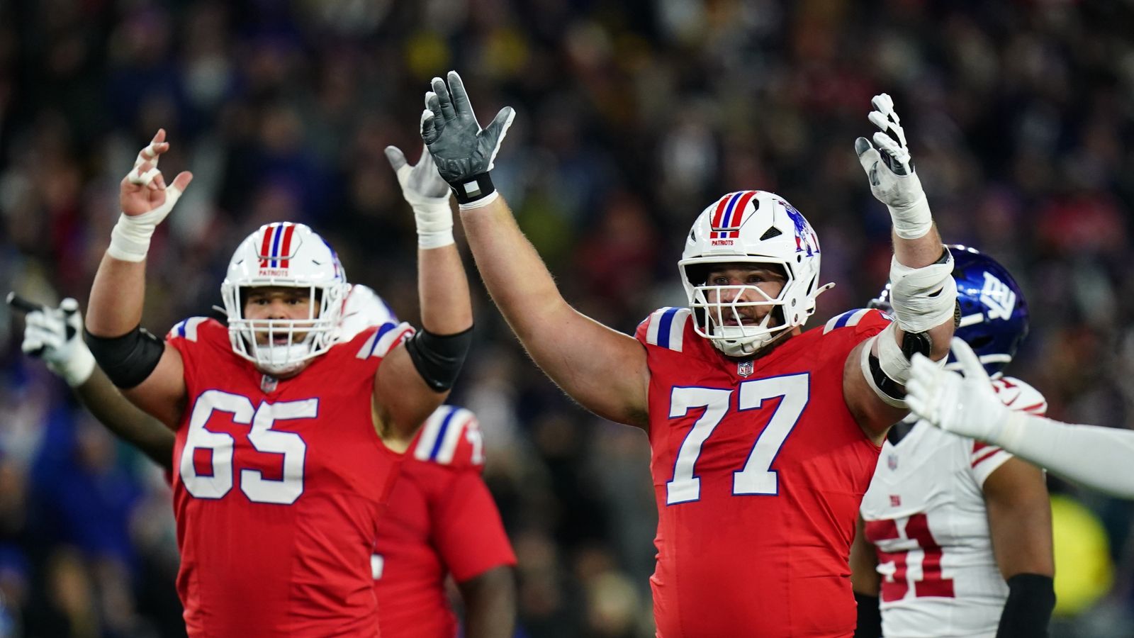 2026 NFL Free Agency: Patriots trade Bradbury to Bears for 2027 5th-round pick; Crosby to Ravens taken at BSJ Headquarters (Patriots). Photo by (USA Today Network)