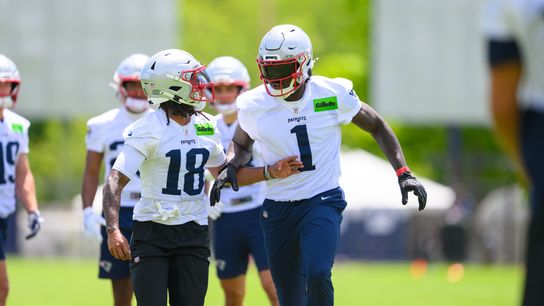 Completed Q&A: Bedard on Brown trade, OTAs 06.05.26 taken at BSJ Headquarters (Patriots). Photo by (Adam Richins for BSJ)