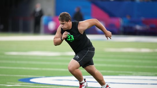 Completed Q&A: Bedard on Patriots' draft, offseason 05.01.26 taken at BSJ Headquarters (Patriots). Photo by (USA Today Network)
