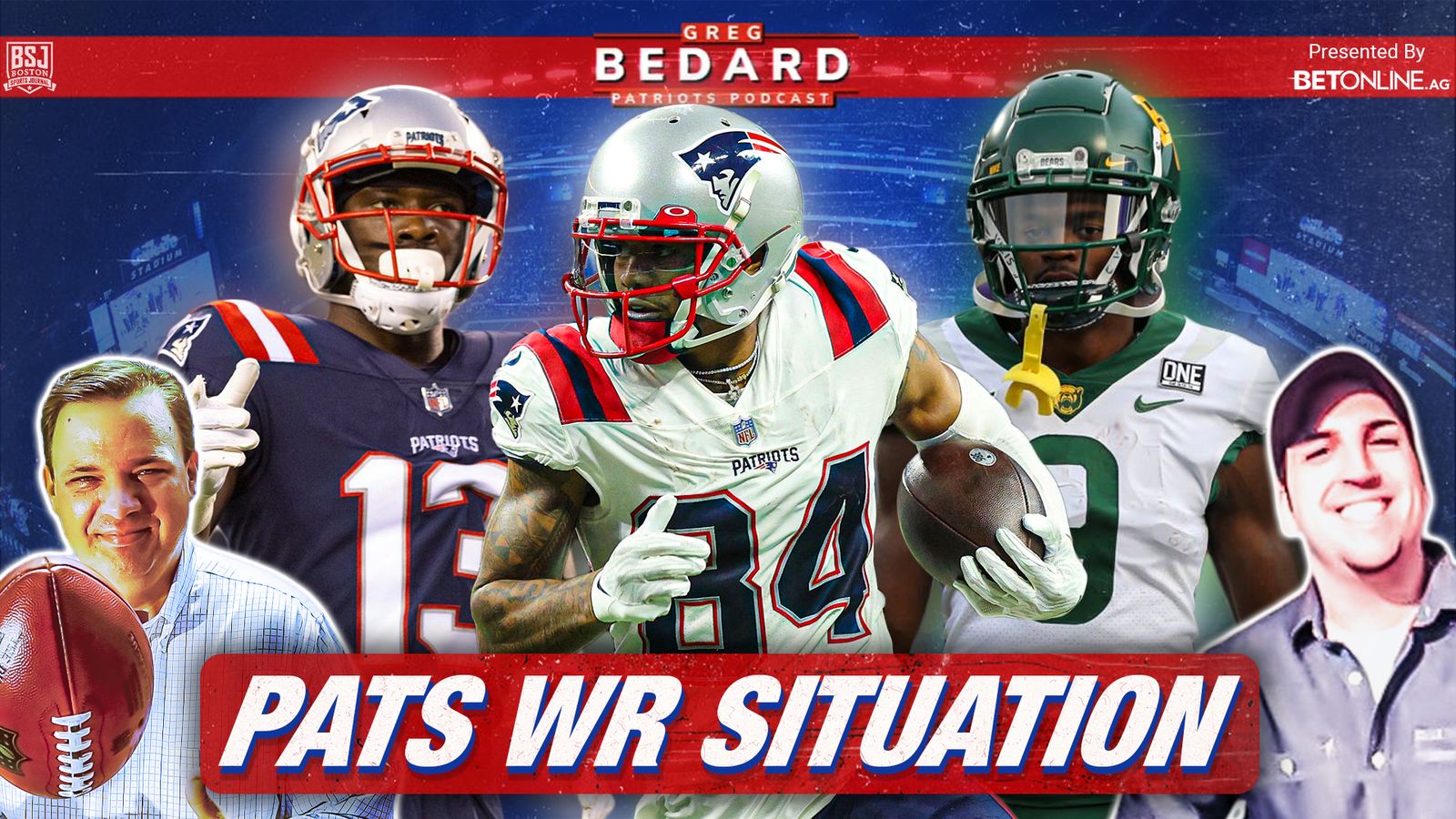 betonline_ag Podcast: Bedard Patriots Pod - What are they going to