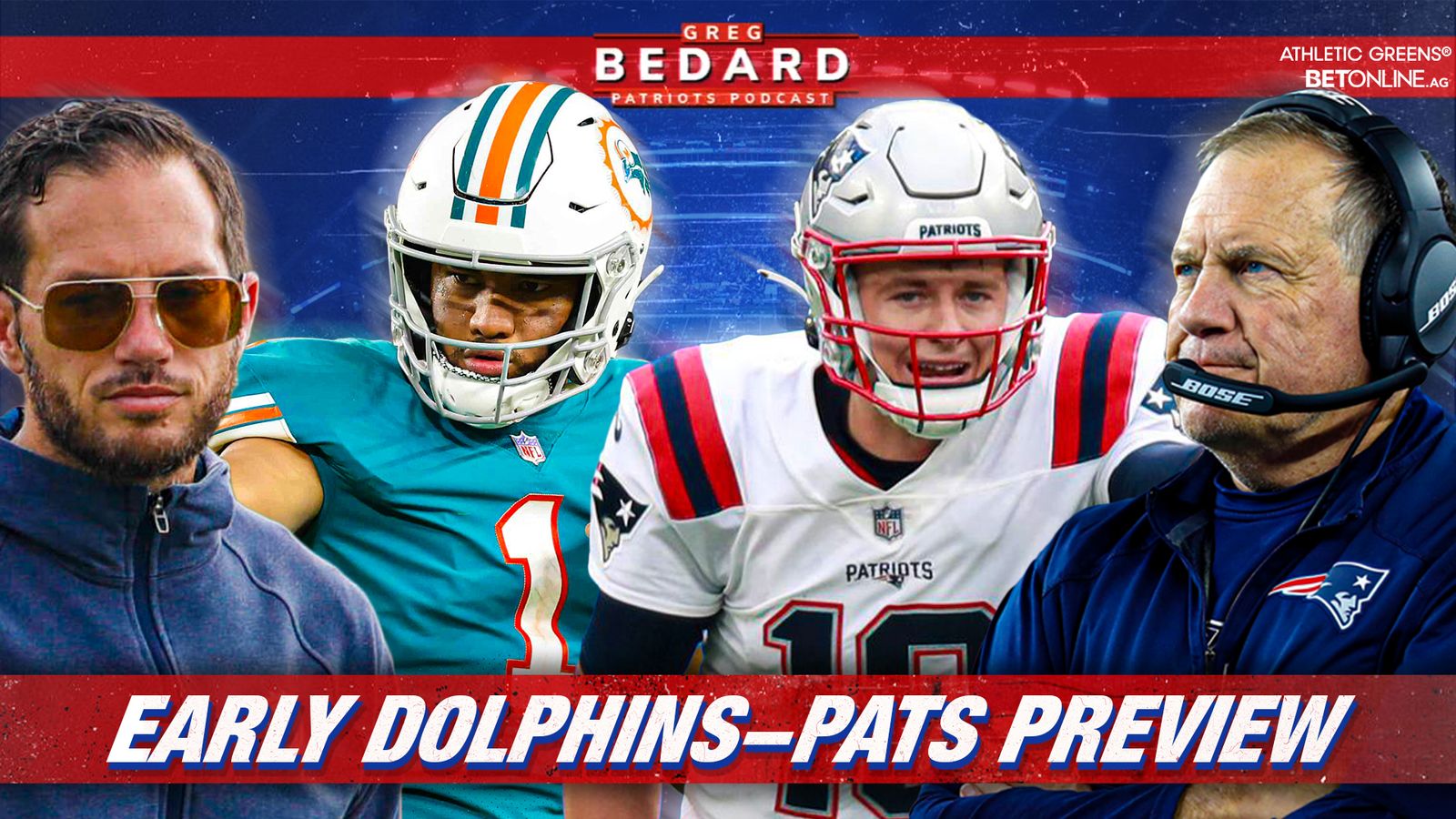 Podcast & Video: Bedard Patriots Pod - Why Patriots will beat the Dolphins