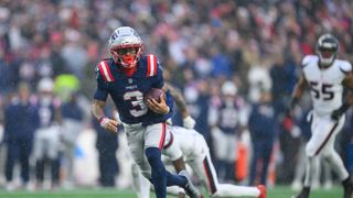 Bedard: 3 plays to a divisional round win - Maye, Douglas, Boutte, Williams, Chaisson and Jones all factored into key plays taken at BSJ Headquarters (Patriots). Photo by (Adam Richins for BSJ)