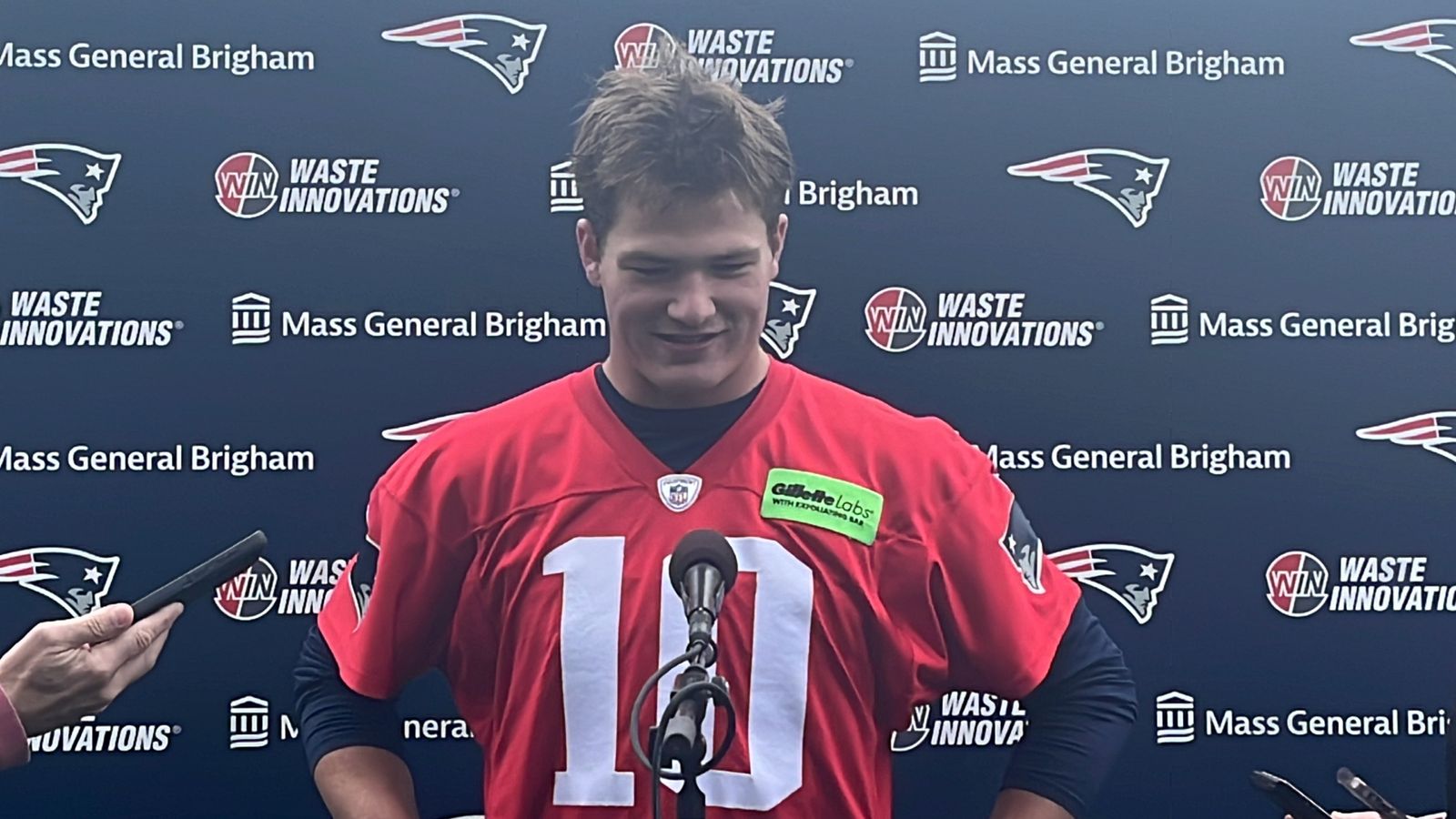 Video: Drake Maye Talks About Patriots Rookie Minicamp 05.11.24