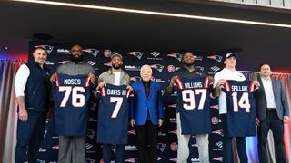 Bedard: 2025 Patriots roster grades and rankings - Maye, Williams lead the way but roster needs more talent taken at BSJ Headquarters (Patriots). Photo by (USA Today Network)