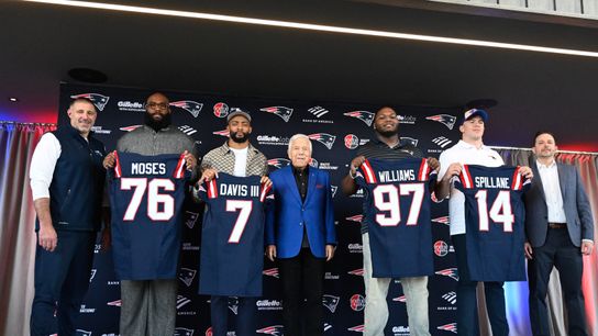 Bedard: 2025 Patriots roster grades and rankings - Maye, Williams lead the way but roster needs more talent taken at BSJ Headquarters (Patriots). Photo by (USA Today Network)