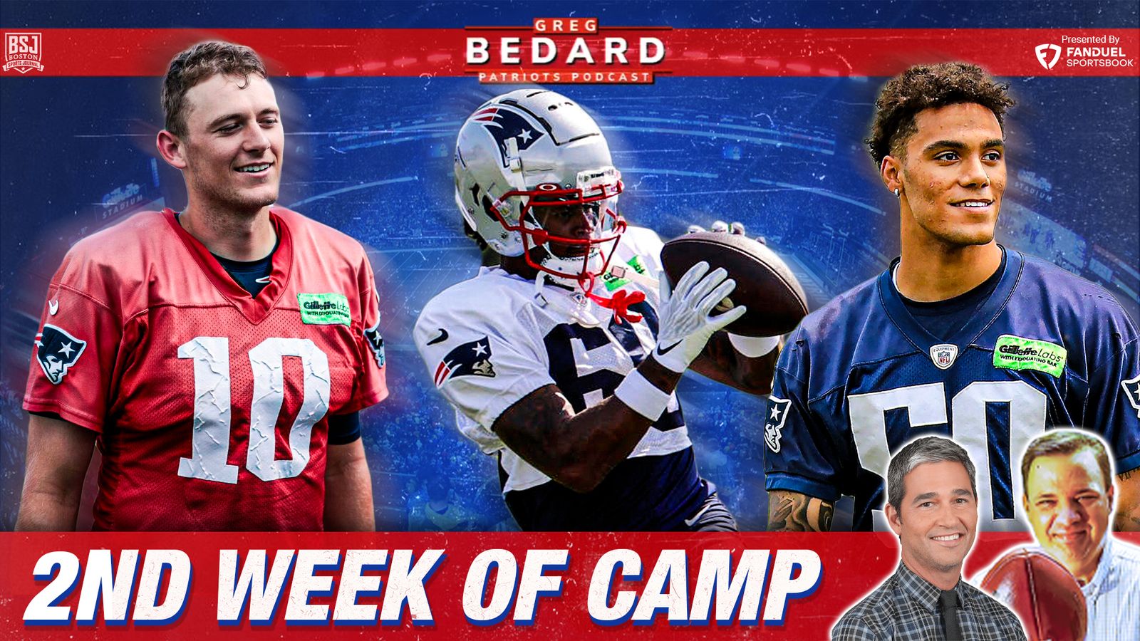 fdsportsbook & @drink_AG1 Podcast & Video: Bedard Patriots Pod